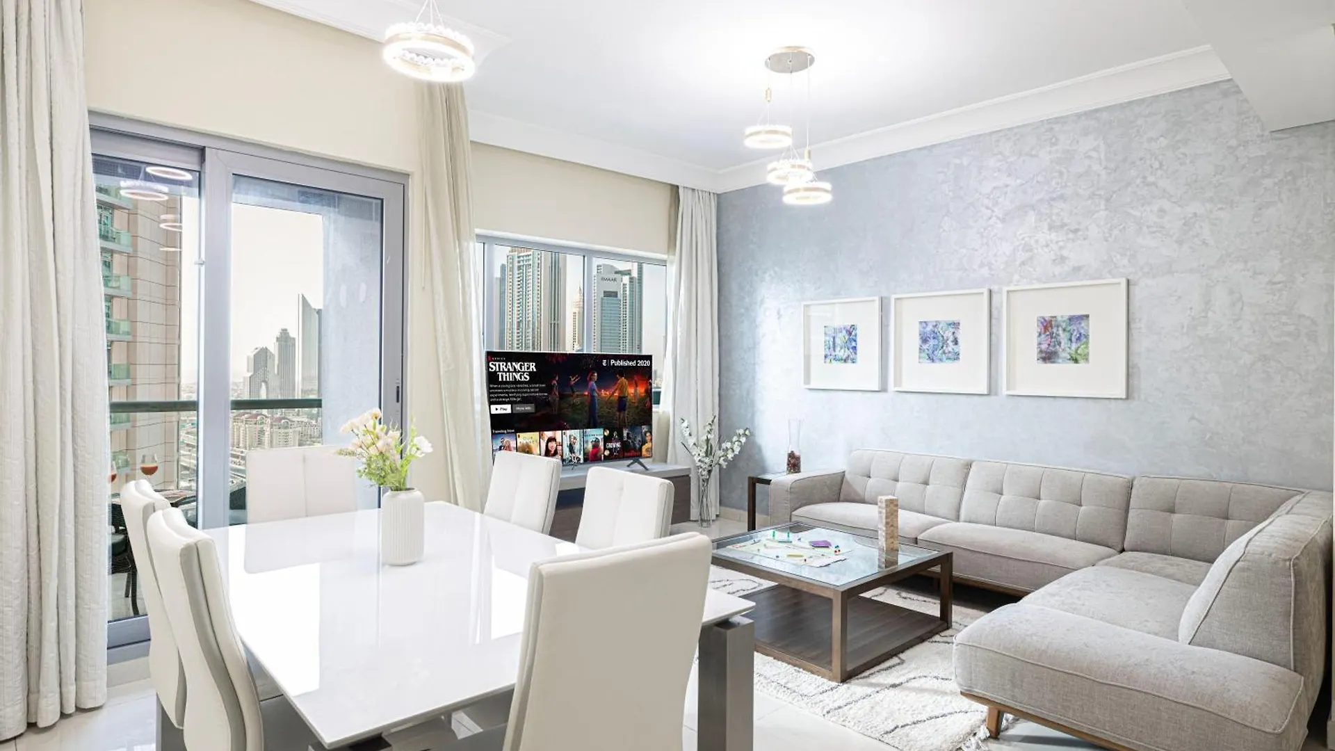 Apartment 2 Minute Walk To Dubai Mall - 3 Bedroom Burj Khalifa View With Pool And Spa